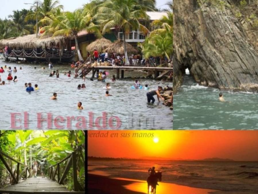 Los paisajes que te invitan a viajar esta Semana Santa a la costa norte de Honduras