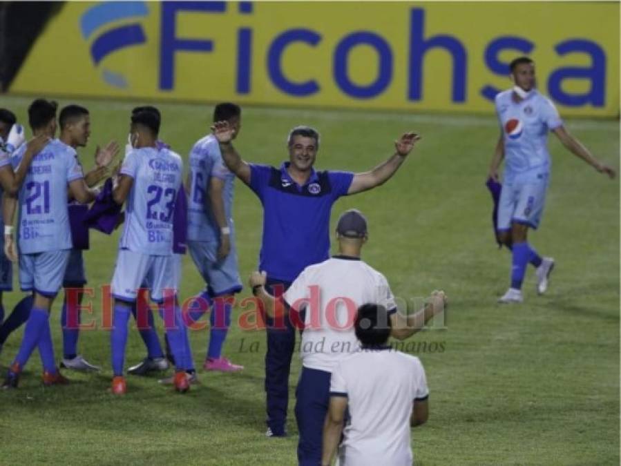 Euforia azul y desilusión aurinegra: las imágenes que dejó la clasificación del Motagua a la final