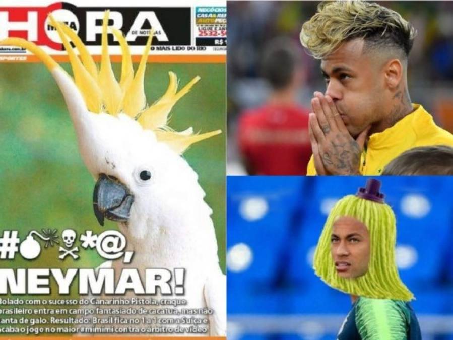 Los mejores memes sobre el nuevo peinado de Neymar jr en las redes sociales