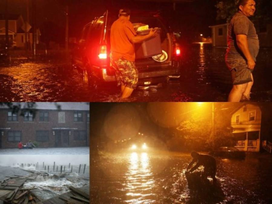 Huracán Florence ya provoca inundaciones en las Carolinas de Estados Unidos