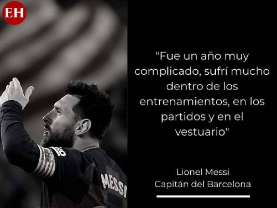 Frases impactantes de Messi tras confirmar que no se va del Barcelona