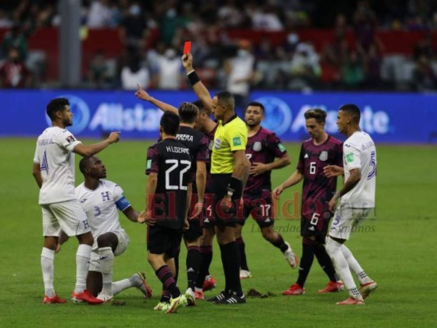 No lo viste en TV del México vs. Honduras: Entrada criminal de Maynor y las salvadas de Buba