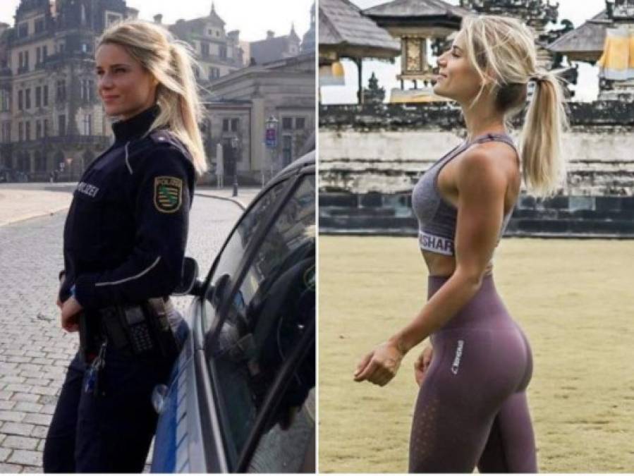 FOTOS: Adrienne Koleszar, la alemana que debe decidir entre ser modelo o policía