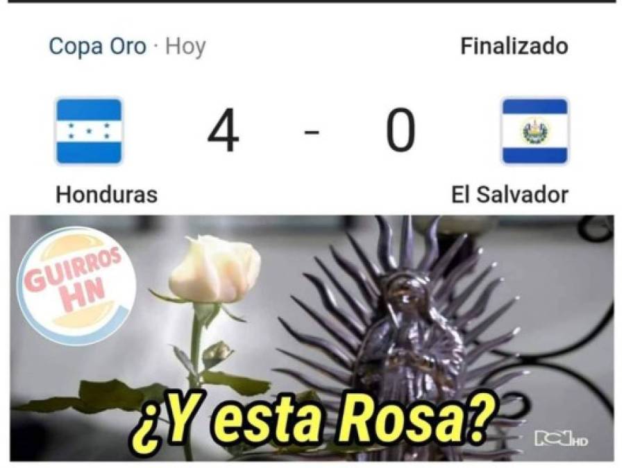 Baleadas 4-0 pususas: Los divertidos memes que dejó el triunfo de Honduras ante El Salvador