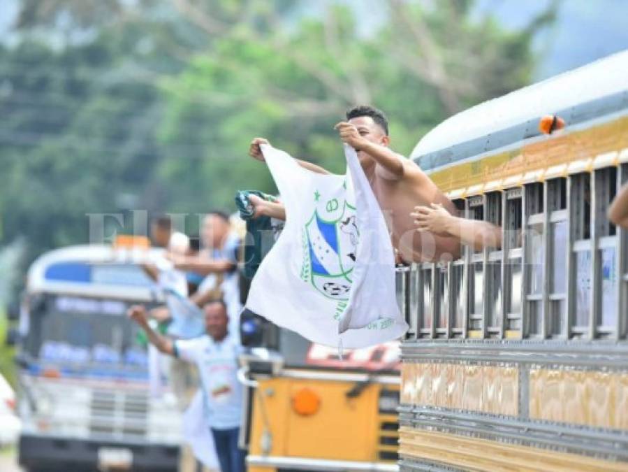 Ambiente en Tocoa ante el duelo Real Sociedad vs Platense por el descenso de la Liga