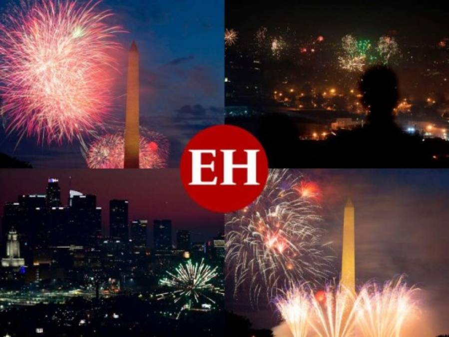 Las mejores fotos del Día de la Independencia Estados Unidos con fuegos artificiales