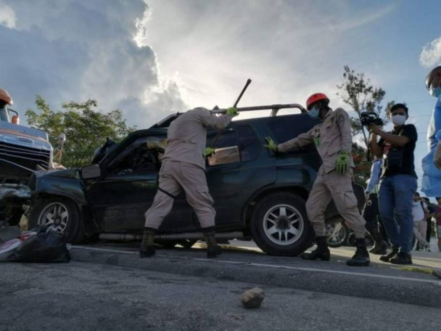 Fatales accidentes de tránsito que han dejado luto y dolor en las últimas semanas en Honduras