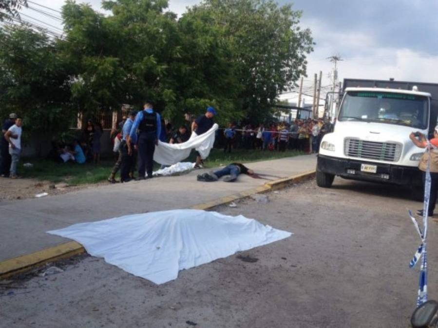 Las dantescas imágenes que dejó la masacre en Choluteca, Honduras