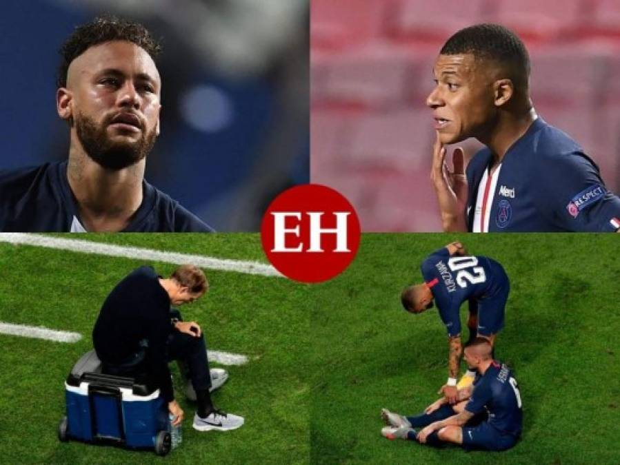 EN FOTOS: Lágrimas y frustración del PSG tras perder la Champions