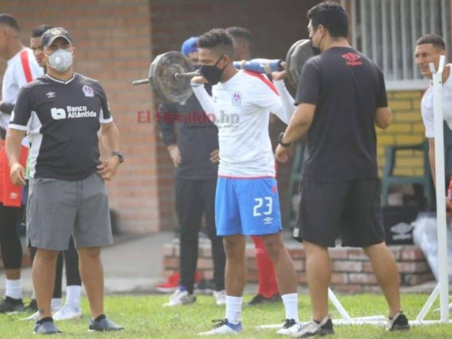 Olimpia inició pretemporada en el Valle de Amarateca