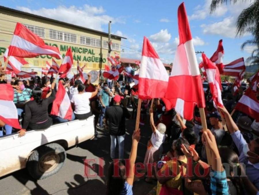 Así fue la caravana en honor a Francisco 'Paquito' Gaitán, alcalde de Cantarranas