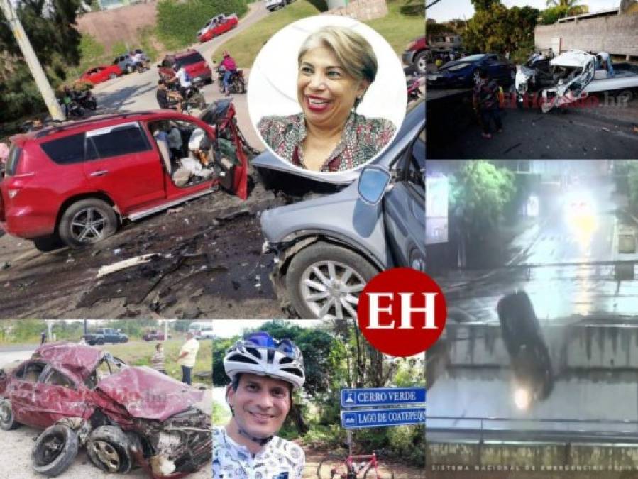 Exceso de velocidad e imprudencia: accidentes que han conmocionado a Honduras este 2021