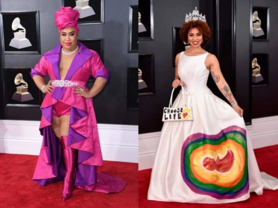 Los peor vestidos que decepcionaron en la alfombra roja de los Grammy 2018