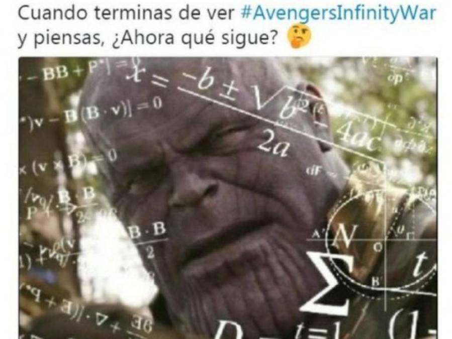 Avengers Infinity War sin spoilers: Los memes que dejó el estreno taquillero