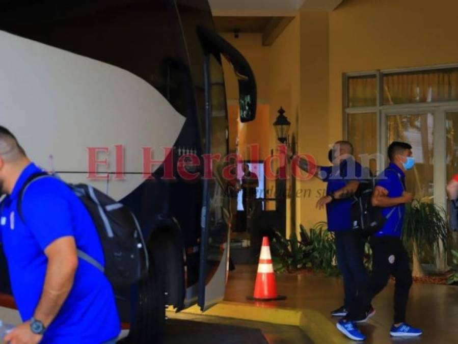 Así llegaron Keylor Navas y el resto de la Selección de Costa Rica a Honduras