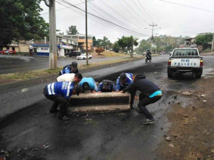 FOTOS: Así han sido las tomas y protestas en varios sectores de Honduras