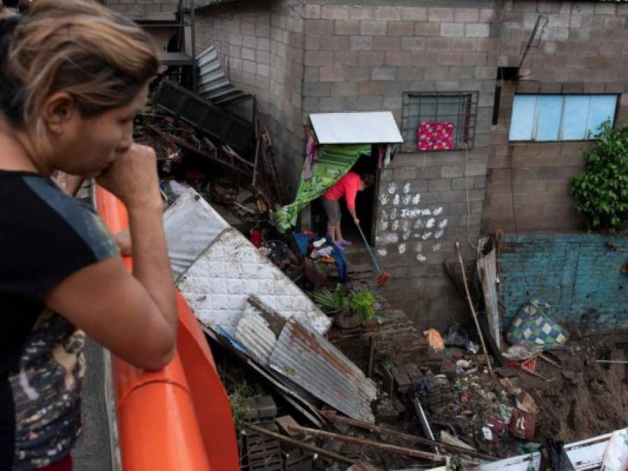 Muerte y destrucción deja el paso de la tormenta Amanda por El Salvador