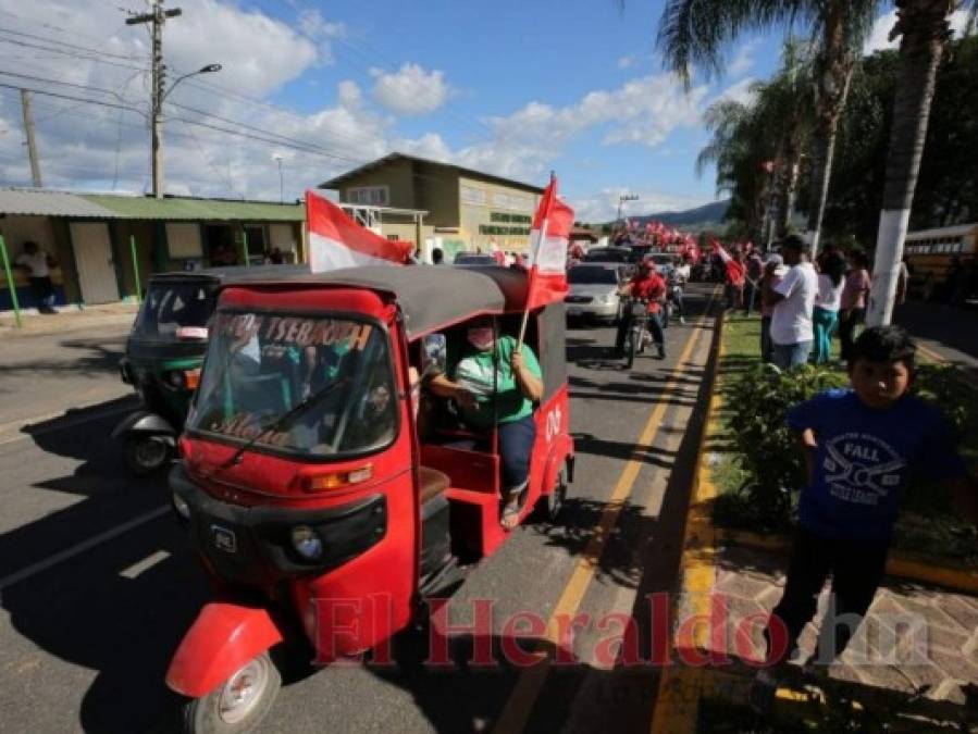 Así fue la caravana en honor a Francisco 'Paquito' Gaitán, alcalde de Cantarranas