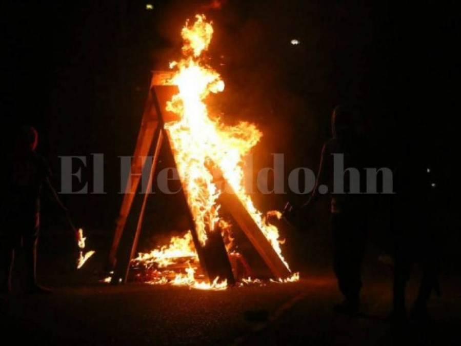 FOTOS: Así han sido las tomas y protestas en varios sectores de Honduras