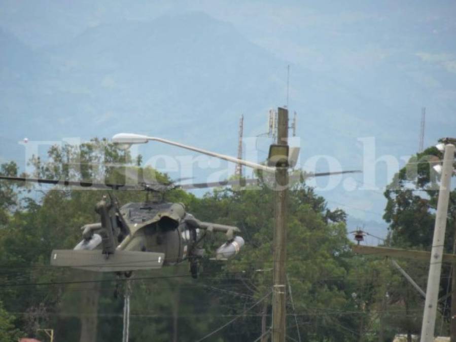 La tragedia aérea en Palmerola en imágenes