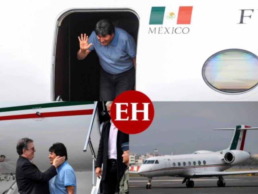 FOTOS: Así fue la llegada de Evo Morales a México tras complicado trayecto