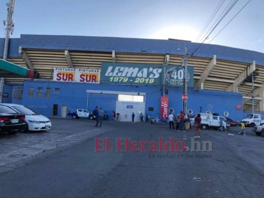 FOTOS: Así fue la llegada de Puerto Rico al Estadio Nacional de Tegucigalpa