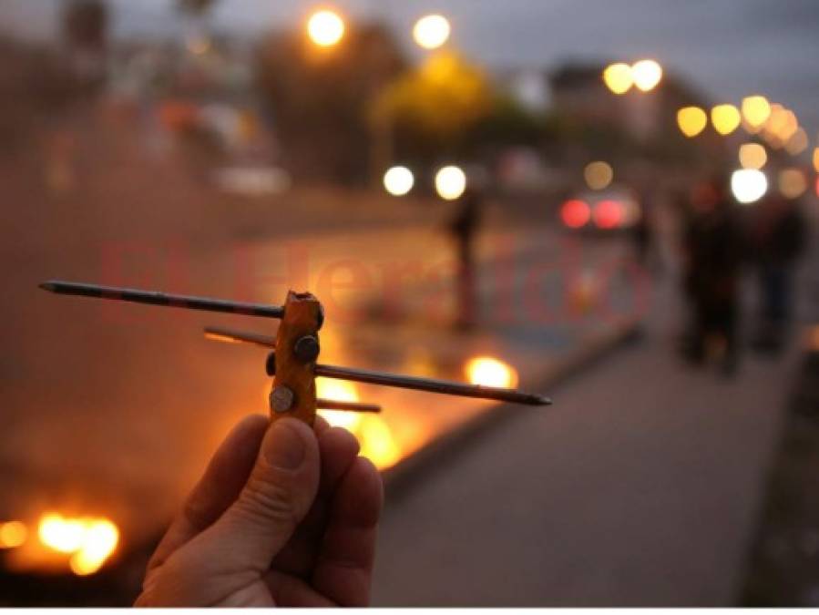 Las imágenes más impactantes que dejó la protestas de este viernes en Honduras