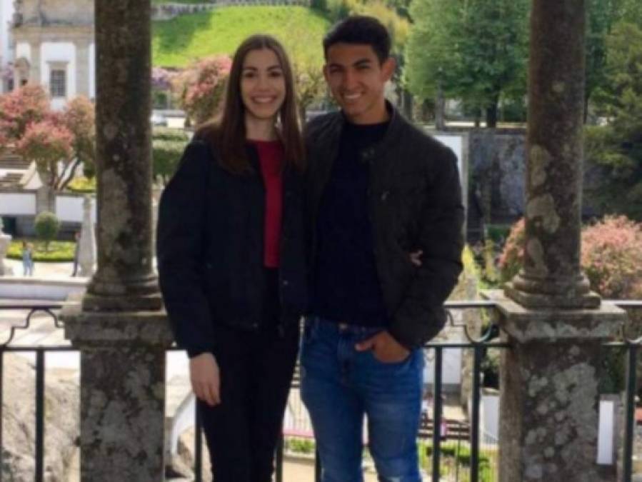 Ella es Catarina Vieira, la joven portuguesa que le robó el corazón al hondureño Jonathan Rubio