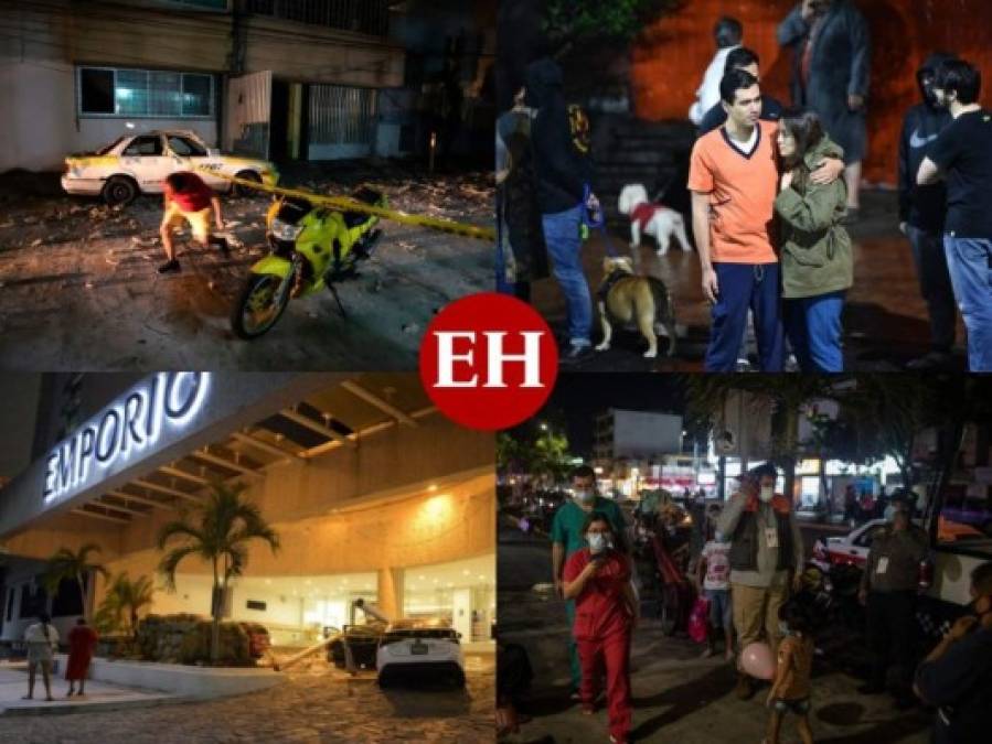 Pánico, destrucción y zozobra: las imágenes que dejó el sismo que sacudió a México