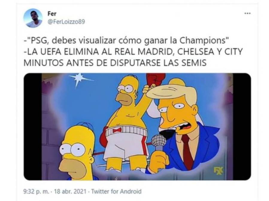 Superliga Europea deja imperdibles memes