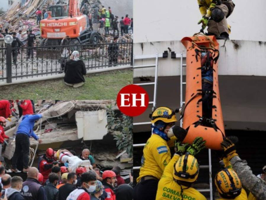 Angustia y desesperación: el rescate de personas atrapadas tras terremoto en Turquía