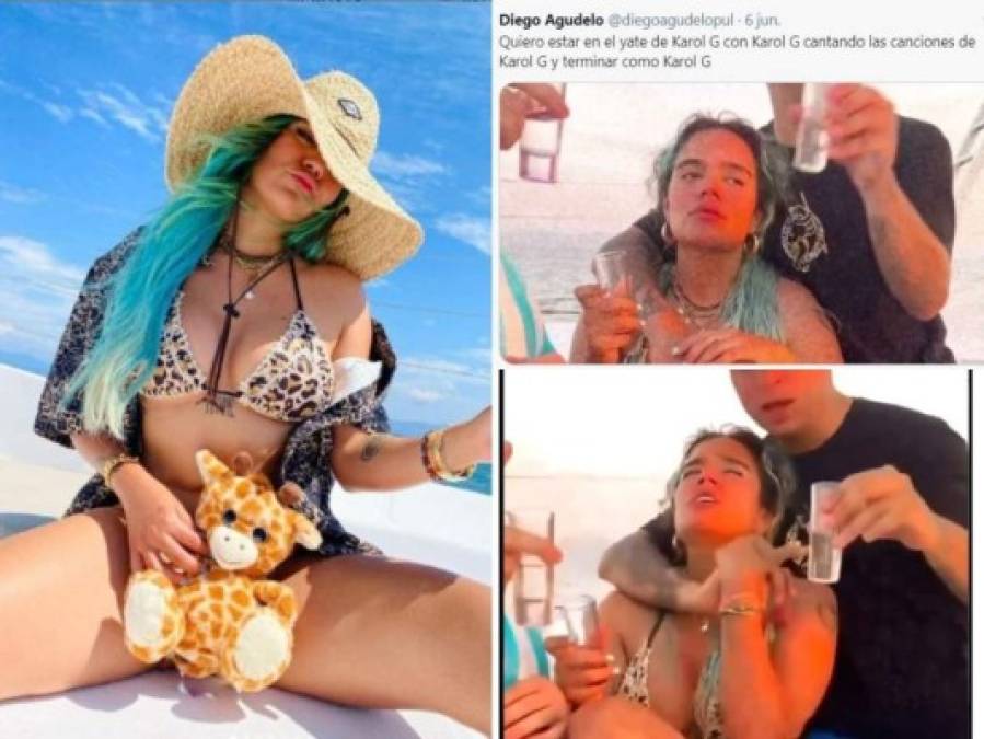 Los memes de Karol G por sus vacaciones en México