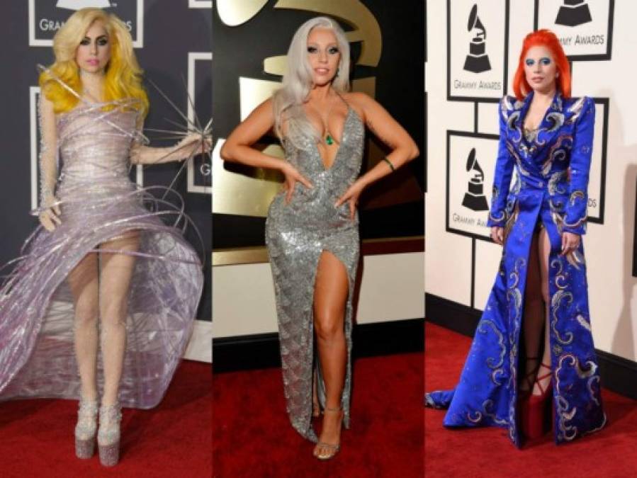 Así han evolucionado el look de algunas estrellas en la alfombra roja de los premios Grammy