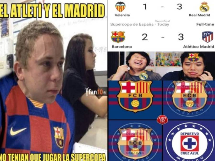 ¡MEMES! Messi y el Barcelona sufren bullying en redes tras derrota ante el Atlético