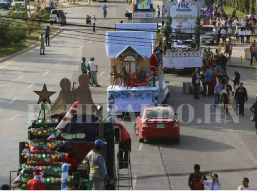 FOTOS: Así fue el desfile Navideño en Tegucigalpa, Honduras