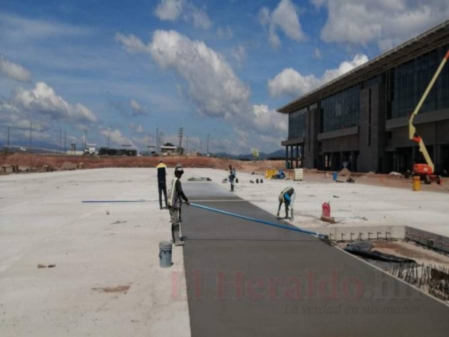 FOTOS: Así avanza la construcción del aeropuerto de Palmerola