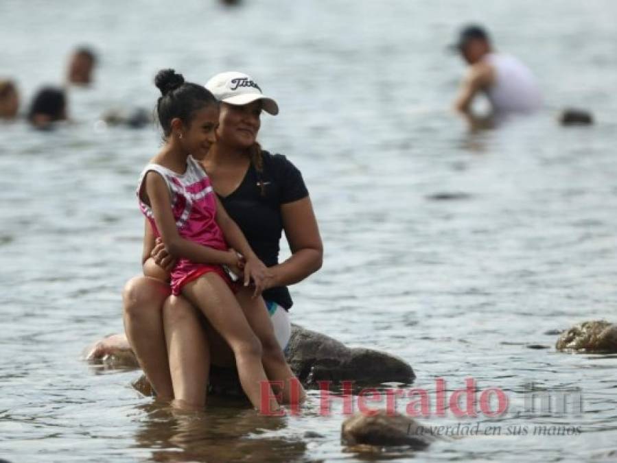 FOTOS: Entre risas, juegos y chapuzones disfrutan la Semana Santa en Pespire