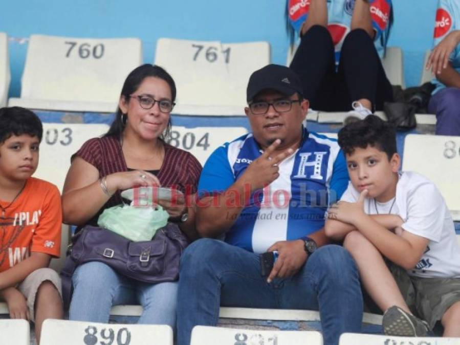 El ambiente previo al Motagua vs Marathón en el Estadio Nacional