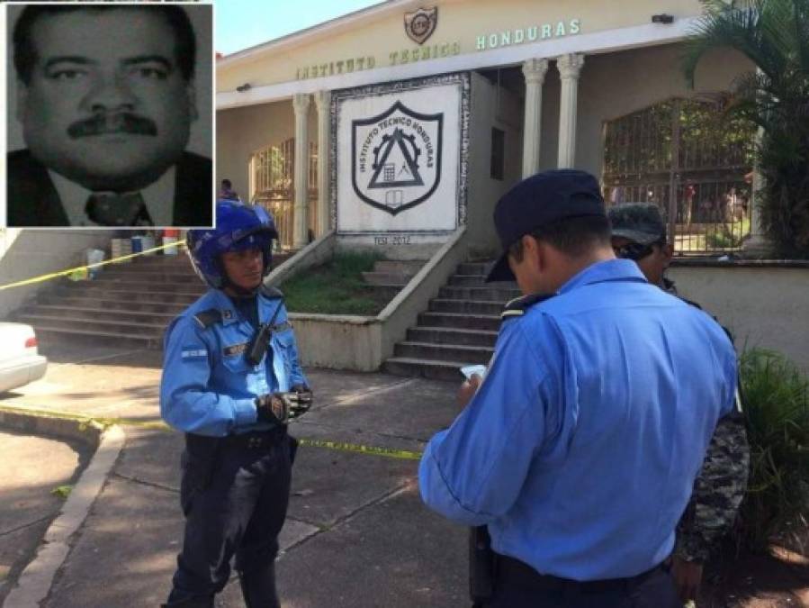 FOTOS: Dramática despedida al profesor Mario Morazán, asesinado en el Instituto Técnico Honduras