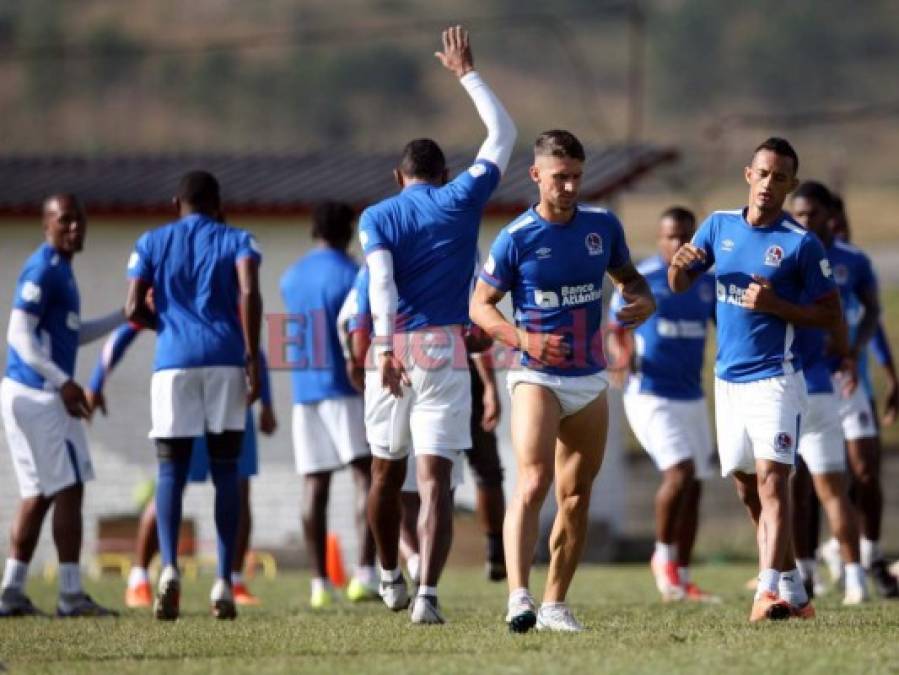 Así estuvo el entrenamiento del Olimpia este martes