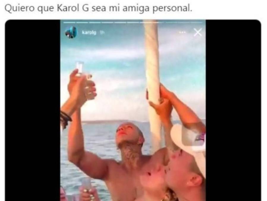 Los memes de Karol G por sus vacaciones en México