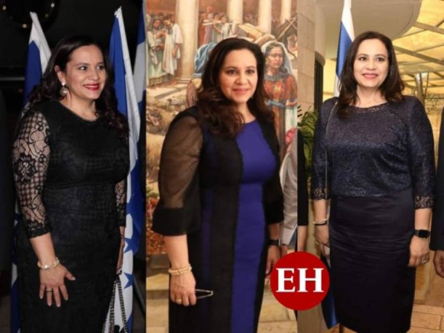 Los looks de Ana García de Hernández durante visita a Jerusalén