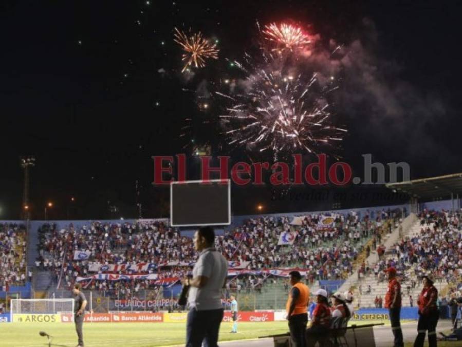 10 fotos que resumen el duelo Olimpia vs Marathón en la jornada 12 del Clausura