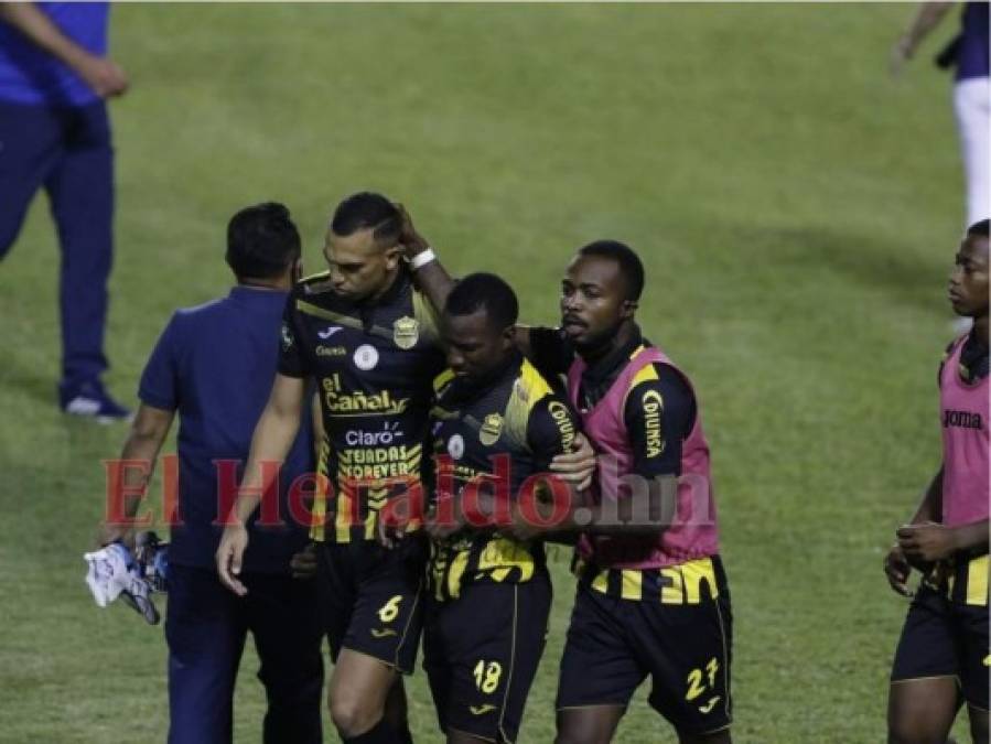 Euforia azul y desilusión aurinegra: las imágenes que dejó la clasificación del Motagua a la final