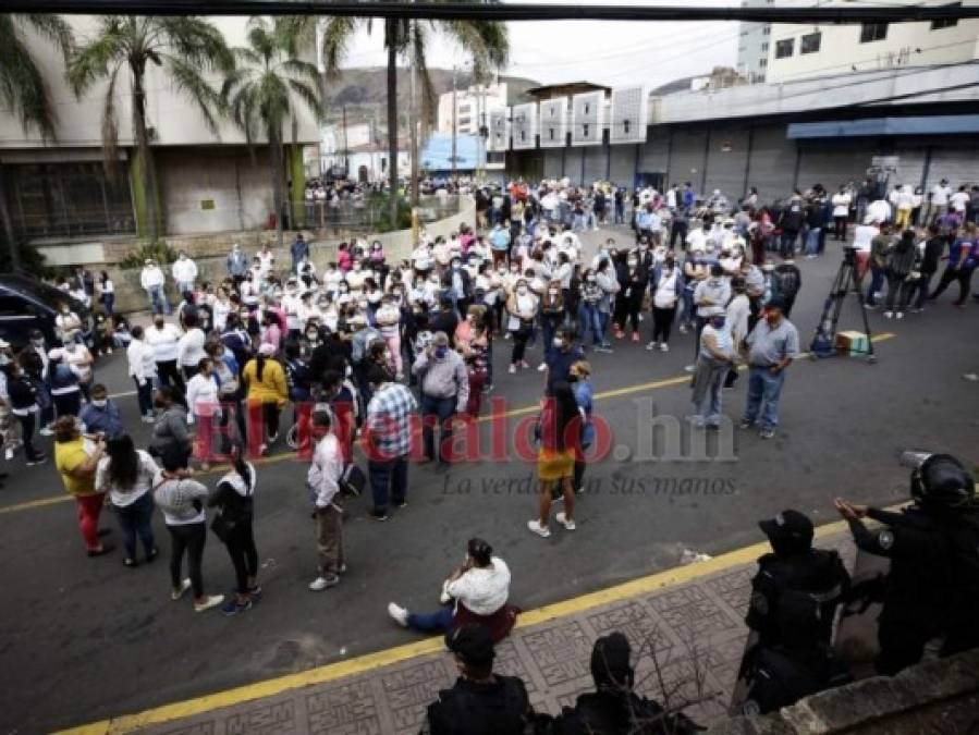 Hondureñas alzan su voz en el Día de la Mujer (FOTOS)