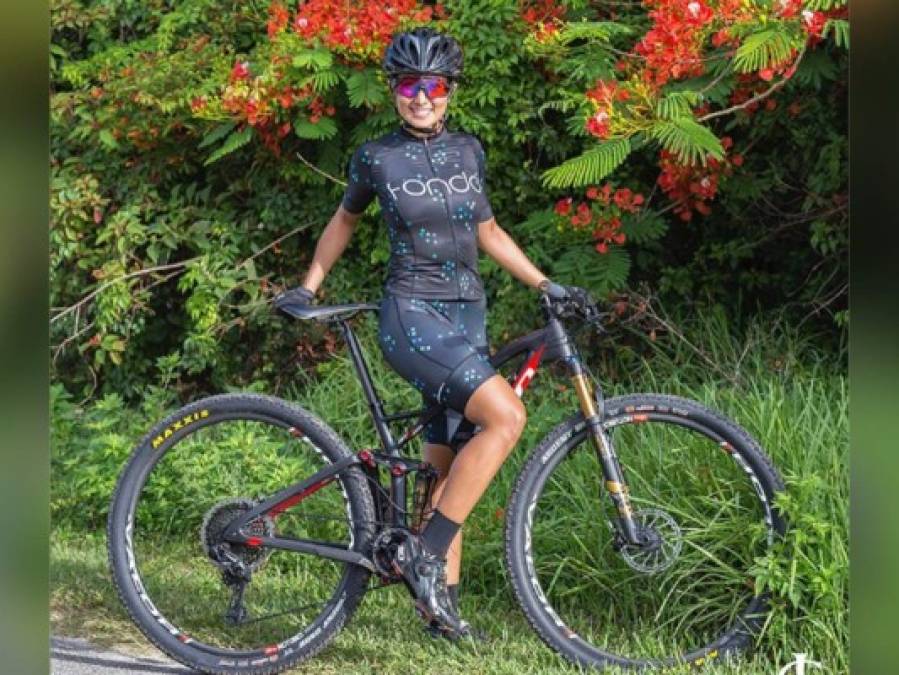 Josselyn Gutiérrez, la bella ciclista hondureña que triunfa en Estados Unidos