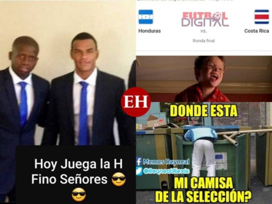 Los memes más divertidos previo al partido Honduras-Costa Rica