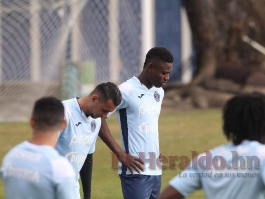 FOTOS: Pensando en Real España y Marathón, así entrenaron Olimpia y Motagua este martes en la capital