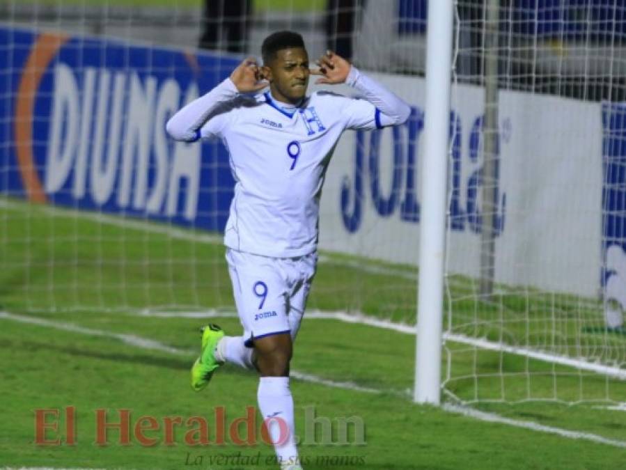 El once de la Selección de Honduras ante Jamaica en el debut de la Copa Oro