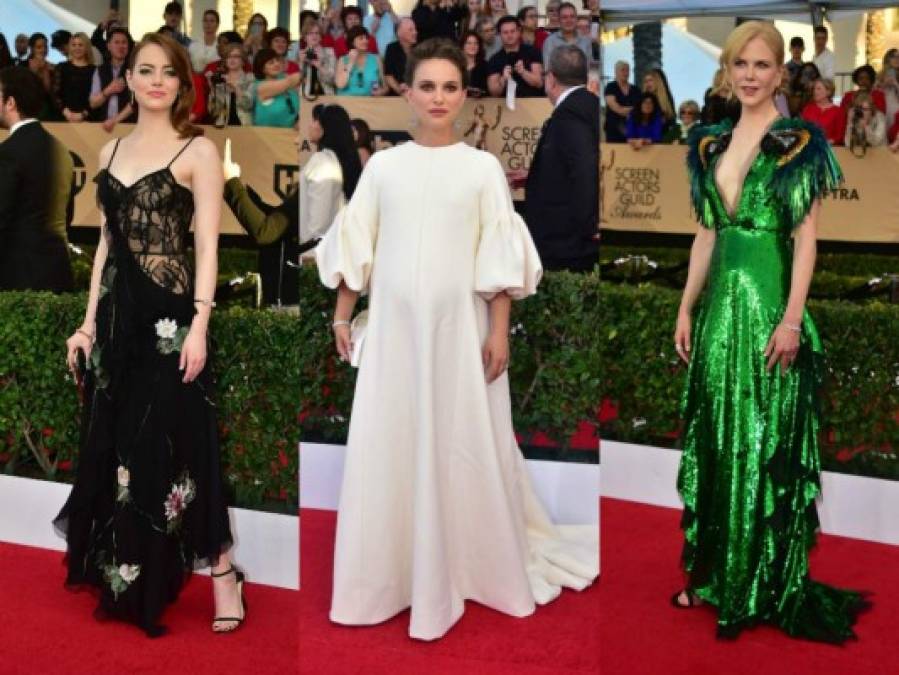 Así lucieron estas luminarias de Hollywood en la alfombra roja de los SAG Awards 2017